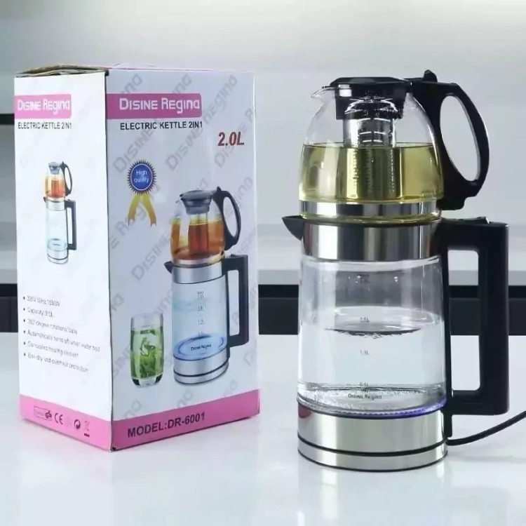 چای ساز دسینی روهمی (طراحی زیبا LED) (2L) (کیفیت عالی) DR-6001