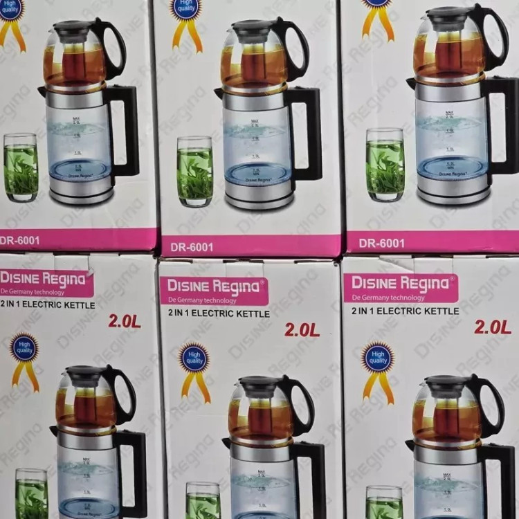 چای ساز دسینی روهمی (طراحی زیبا LED) (2L) (کیفیت عالی) DR-6001