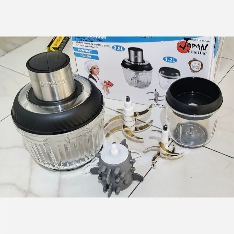 خردکن و آسیاب دوقلو پاناسونیک دو کاسه مدل HlM5-1863