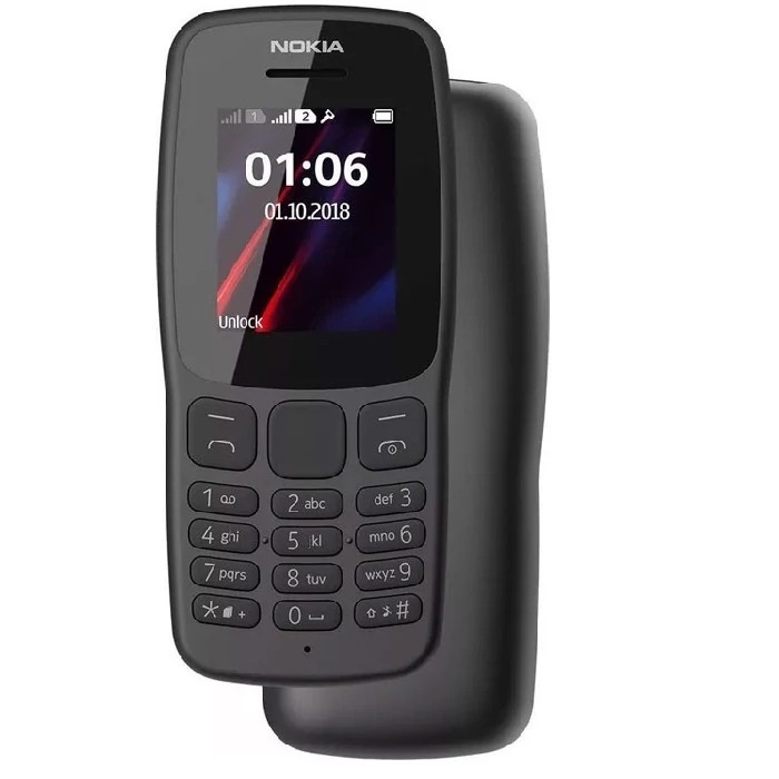 گوشی ساده نوکیا مدل 106 سال 2018 Nokia 106 دو سیمکارت