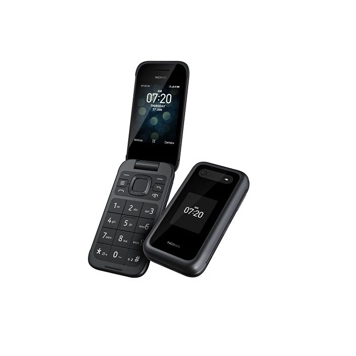 گوشی ساده تاشو نوکیا مدل 2660 سال 2022 Nokia 2660 flip دو سیمکارت