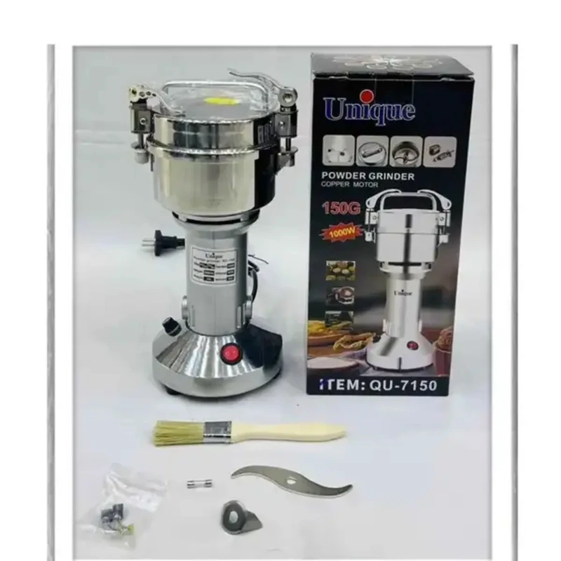آسیاب صنعتی 150 گرمی یونیک مدل QU-7150